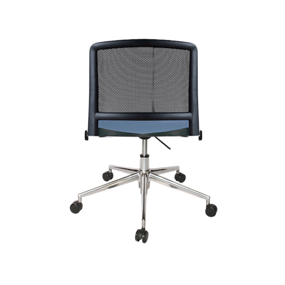 La silla operativa modelo REVOLUTION OHS-85AL de Aura Muebles es la opción perfecta para mejorar la comodidad en tu lugar de trabajo. Esta silla te brinda una postura correcta y reduce la fatiga.