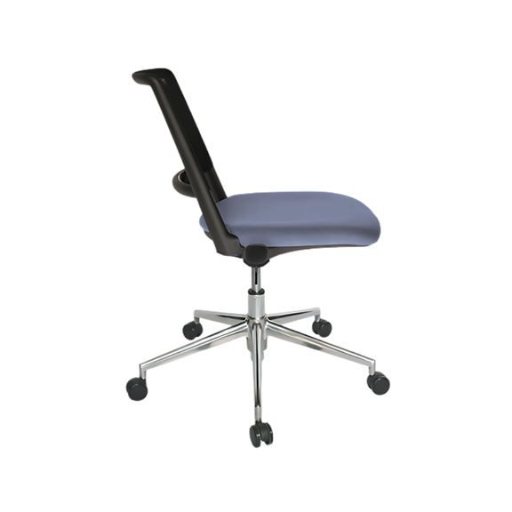 La silla operativa modelo REVOLUTION OHS-85AL de Aura Muebles es la opción perfecta para mejorar la comodidad en tu lugar de trabajo. Esta silla te brinda una postura correcta y reduce la fatiga.