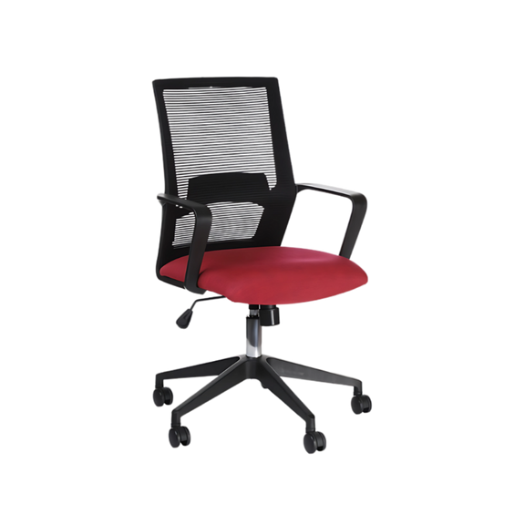 Descubre la comodidad y funcionalidad de la silla operativa modelo SONIK B de Aura Muebles. Diseñada con ajuste de altura y soporte lumbar para una postura correcta en tu oficina.