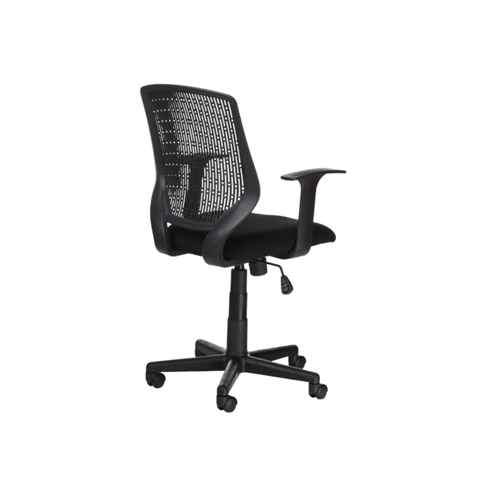 Silla Operativa color negro TAURO ECO Aura Muebles modelo APTAU