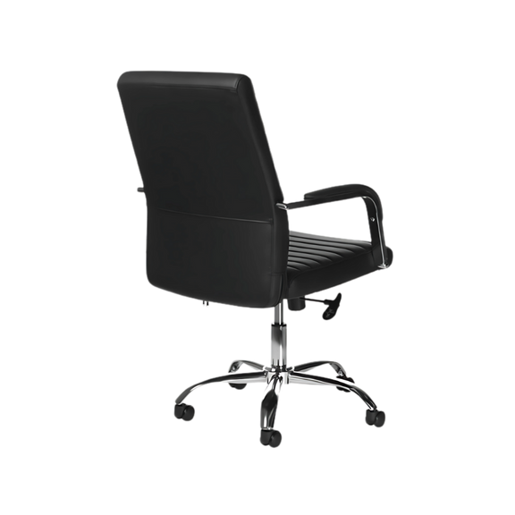 Descubre la ergonomía superior de la silla operativa modelo TITAN B de Aura Muebles. Ofrece un respaldo ajustable y soporte lumbar para largas horas de trabajo sin fatiga.