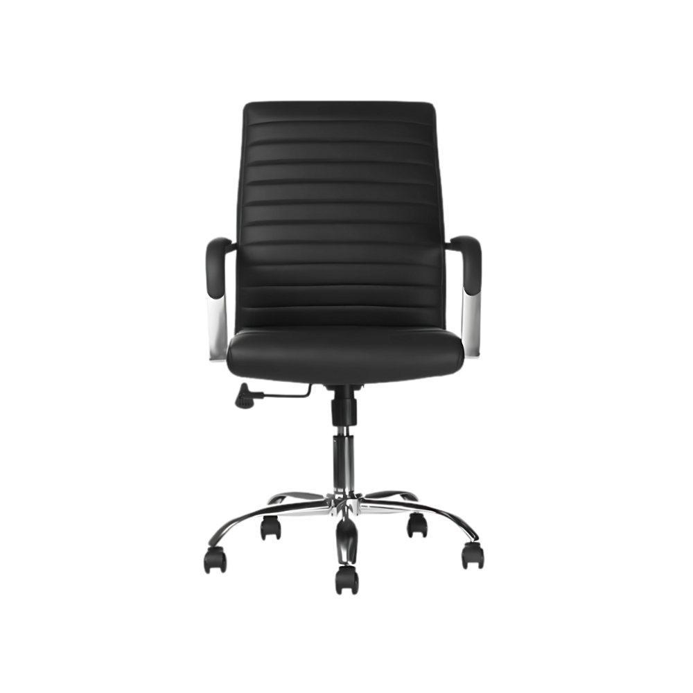 Descubre la ergonomía superior de la silla operativa modelo TITAN B de Aura Muebles. Ofrece un respaldo ajustable y soporte lumbar para largas horas de trabajo sin fatiga.