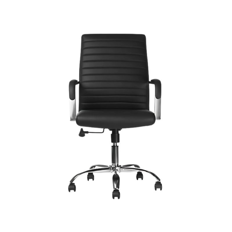 Descubre la ergonomía superior de la silla operativa modelo TITAN B de Aura Muebles. Ofrece un respaldo ajustable y soporte lumbar para largas horas de trabajo sin fatiga.