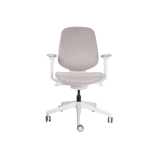 Silla operativa gris ergonómica OHE-2006.