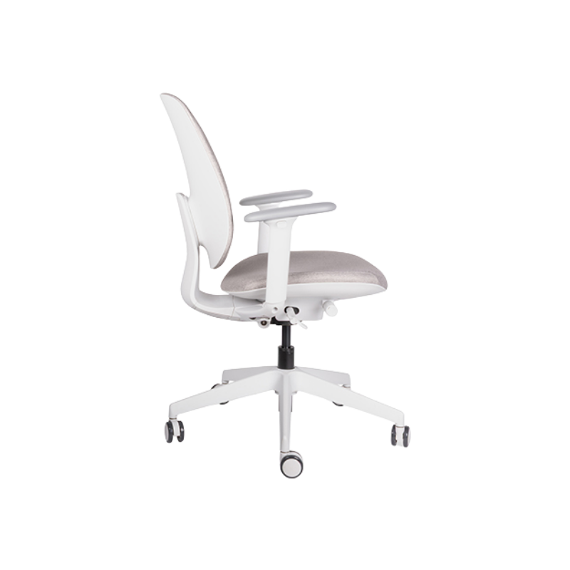 Silla operativa gris ergonómica OHE-2006.