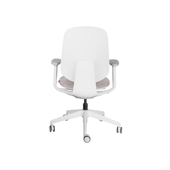 Silla operativa gris ergonómica OHE-2006.