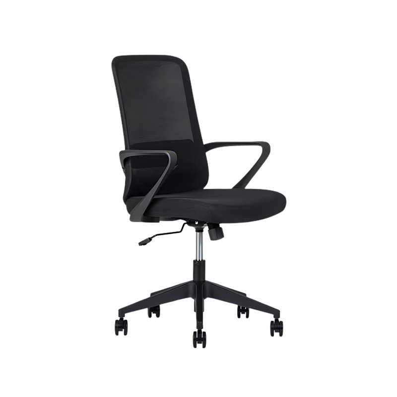 Ergonomía y confort para oficinas. Ideal para largas jornadas, con ajustes personalizados y diseño moderno en Aura Muebles de Guadalajara modelo FLY.