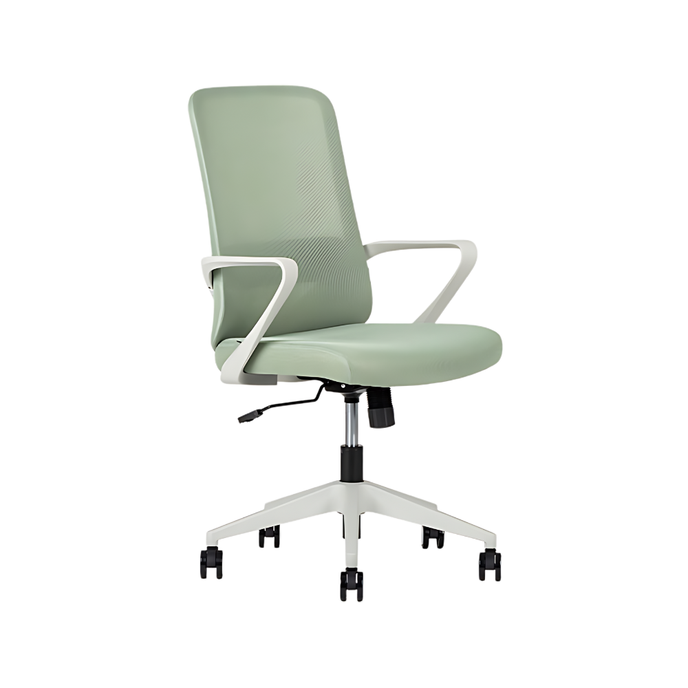 Ergonomía y confort para oficinas. Ideal para largas jornadas, con ajustes personalizados y diseño moderno en Aura Muebles de Guadalajara modelo FLY.