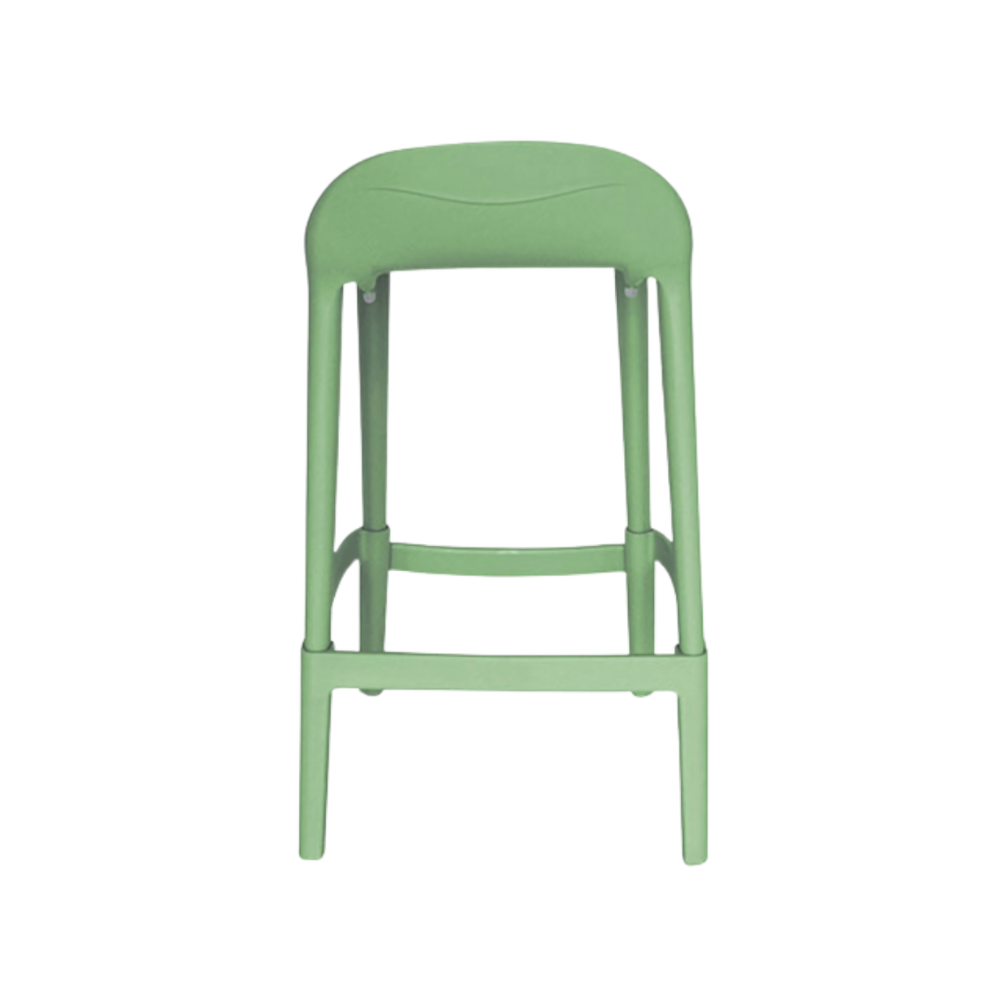 Silla para restaurante JOYOUS Patas asiento y respaldo de dos piezas en polipropileno de alta resistencia y duración para la intemperie resistente a los rayos ultravioleta (UV) Aura Muebles modelo OHV-82