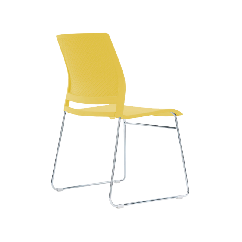 Silla para restaurante modelo A-600 apilable, resistente y moderna, ideal para negocios que buscan durabilidad y estilo.