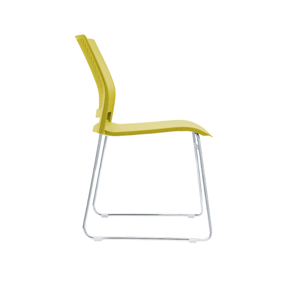 Silla para restaurante modelo A-600 apilable, resistente y moderna, ideal para negocios que buscan durabilidad y estilo.