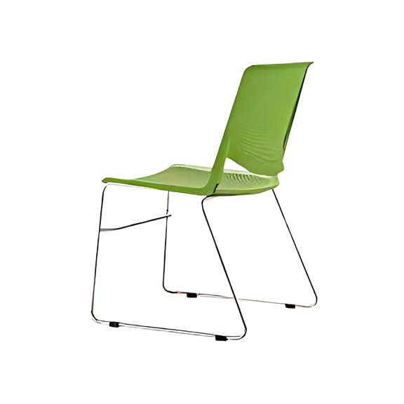 Silla para restaurante Respaldo y asiento En polipropileno de una sola pieza en colores blanco gris negro y verde con protección UV Aura Muebles modelo A-630