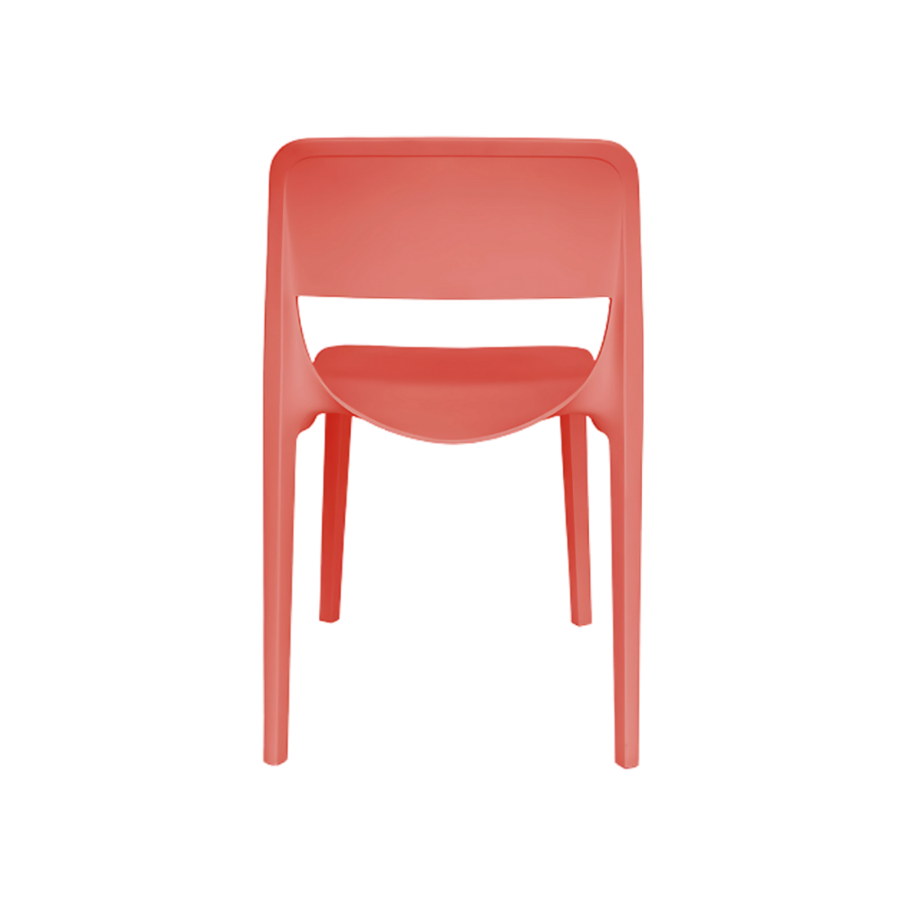 Silla para restaurante AIR De una sola pieza en polipropileno de alta resistencia y duración Aura Muebles modelo OHV-133