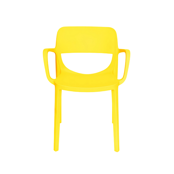 Silla para restaurante AIR Patas asiento y respaldo De una sola pieza en polipropileno de alta resistencia y duración Aura Muebles modelo OHV-134