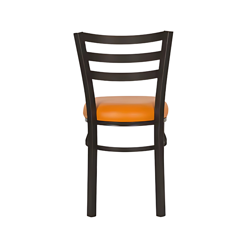 Silla para restaurante Asiento En aglomerado de 19 mm. hule espuma de 6 cms. d.24 kgs/m³ tapizado en variedad de colores Aura Muebles modelo AR-190