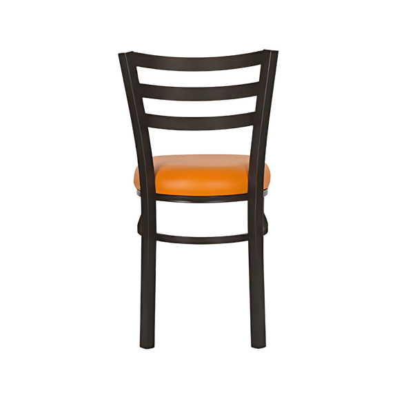 Silla para restaurante Asiento En aglomerado de 19 mm. hule espuma de 6 cms. d.24 kgs/m³ tapizado en variedad de colores Aura Muebles modelo AR-190