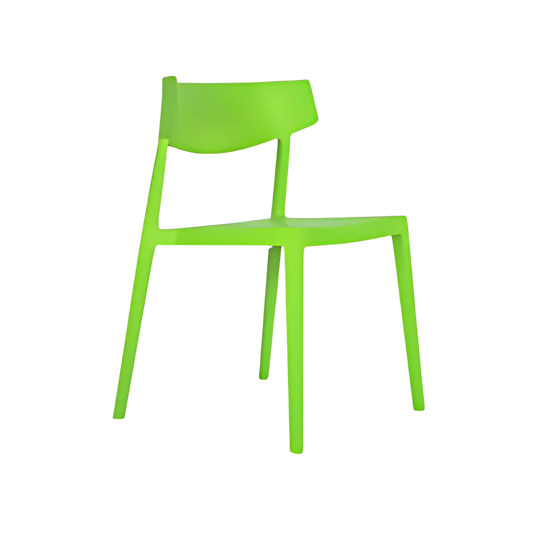 Silla para restaurante Silla de polipropileno para exteriores con protección UV Aura Muebles modelo AR-2017
