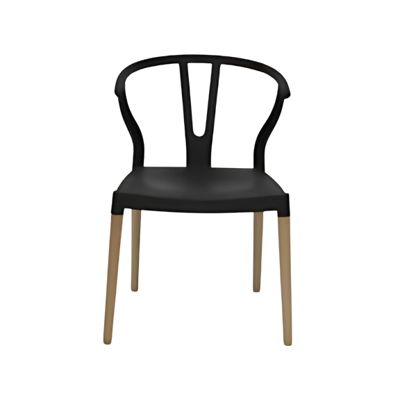 Silla para restaurante en polipropileno es una opción duradera y de alta calidad para cualquier negocio de hostelería Aura Muebles modelo COPENHAGUE en polipropileno