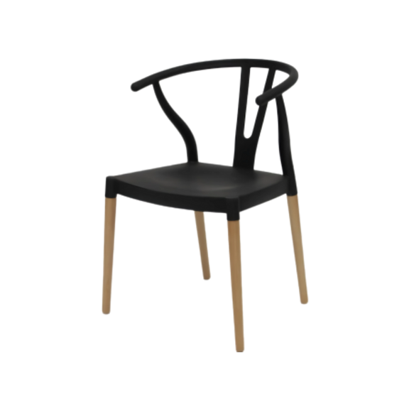 Silla para restaurante en polipropileno es una opción duradera y de alta calidad para cualquier negocio de hostelería Aura Muebles modelo COPENHAGUE en polipropileno