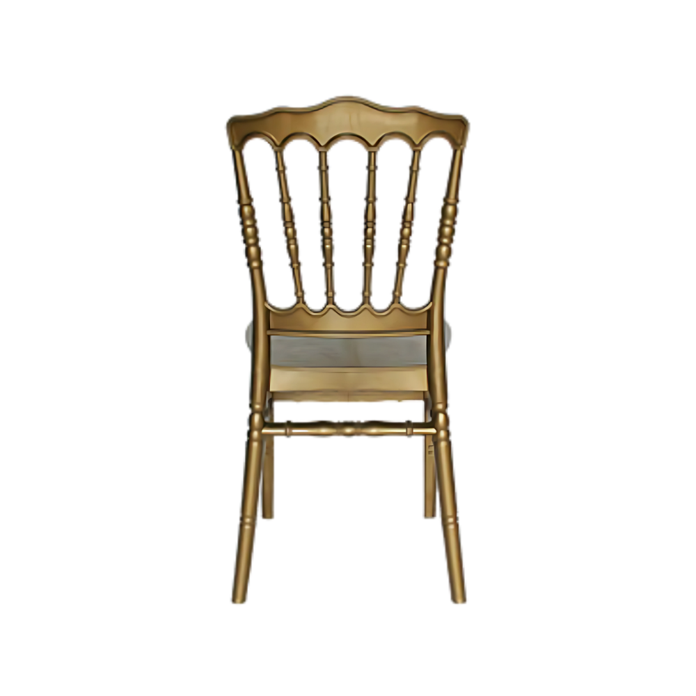 Silla para restaurante con respaldo asiento y patas de una sola pieza en polipropileno de alta resistencia y duración para la intemperie resistente a los rayos ultravioleta (UV) y al ambiente salino Aura Muebles modelo VERSALLES
