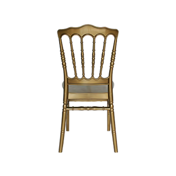 Silla para restaurante con respaldo asiento y patas de una sola pieza en polipropileno de alta resistencia y duración para la intemperie resistente a los rayos ultravioleta (UV) y al ambiente salino Aura Muebles modelo VERSALLES