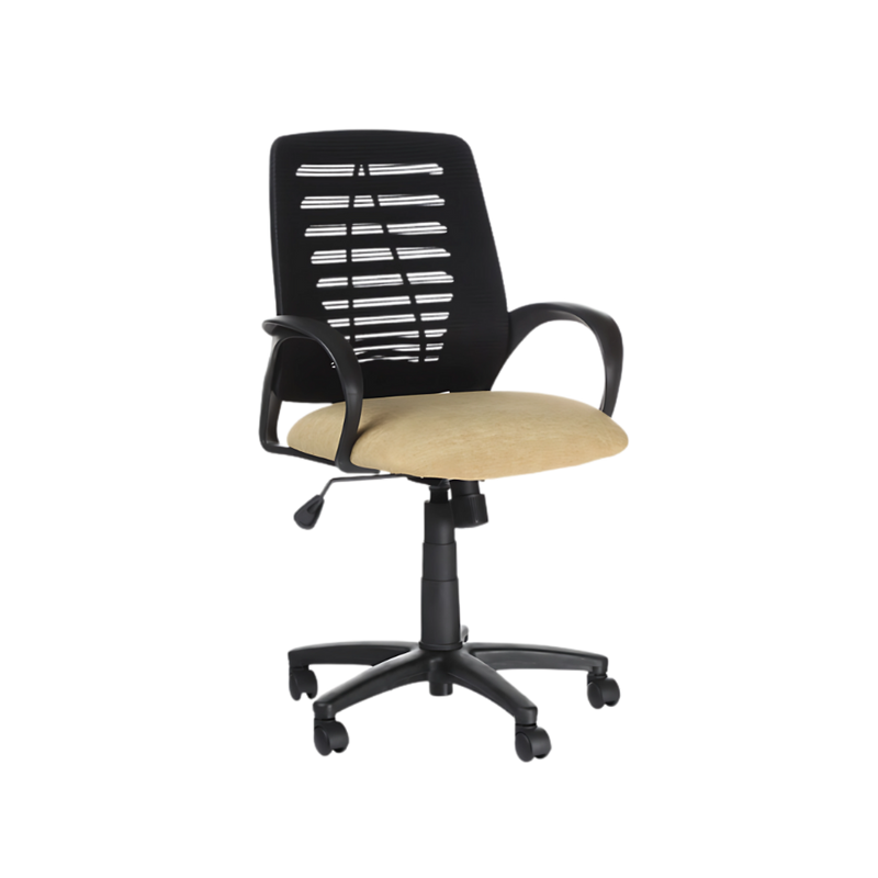 Encuentra la silla secretarial ARIES perfecta para tu oficina en Aura Muebles en Guadalajara, diseño ergonómico y ajustable para una postura cómoda y saludable.