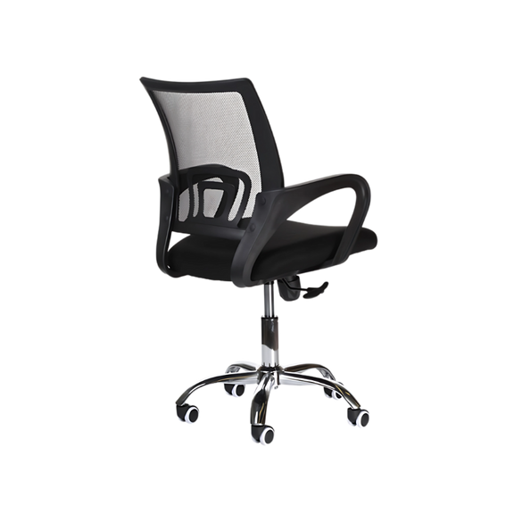 Descubre la silla secretarial ASTRA de color negro APASN de Aura Muebles. Con diseño ergonómico y materiales de alta calidad, brinda comodidad y estilo a tu oficina.