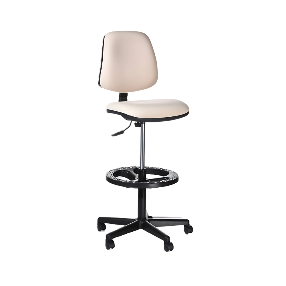 Encuentra la silla secretarial METEORO B ECO tipo CAJERO APMETC en Aura Muebles. Diseñada ergonómicamente para brindar comodidad y soporte durante largas jornadas de trabajo.