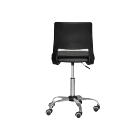 Silla secretarial Aura Muebles modelo AD-600 Plásticos en polipropileno color negro o blanco 