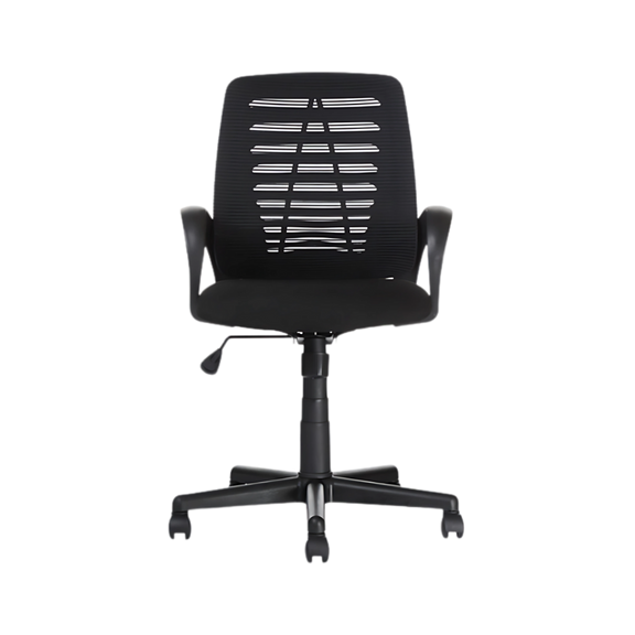 Silla secretarial ARIES ECO Aura Muebles con mecanismo Ejecutivo, ajuste de reclinación de asiento y respaldo con bloqueo, ajuste de altura de asiento neumático por palanca