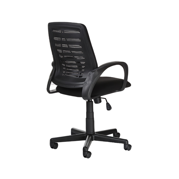 Silla secretarial ARIES ECO Aura Muebles con mecanismo Ejecutivo, ajuste de reclinación de asiento y respaldo con bloqueo, ajuste de altura de asiento neumático por palanca