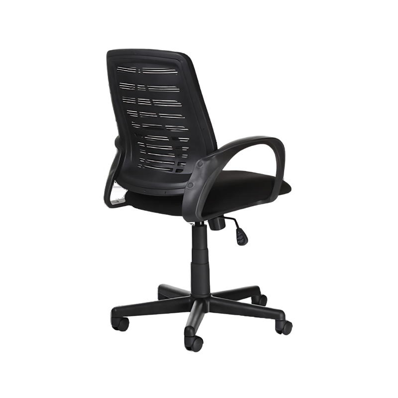 Silla secretarial ARIES ECO Aura Muebles con mecanismo Ejecutivo, ajuste de reclinación de asiento y respaldo con bloqueo, ajuste de altura de asiento neumático por palanca