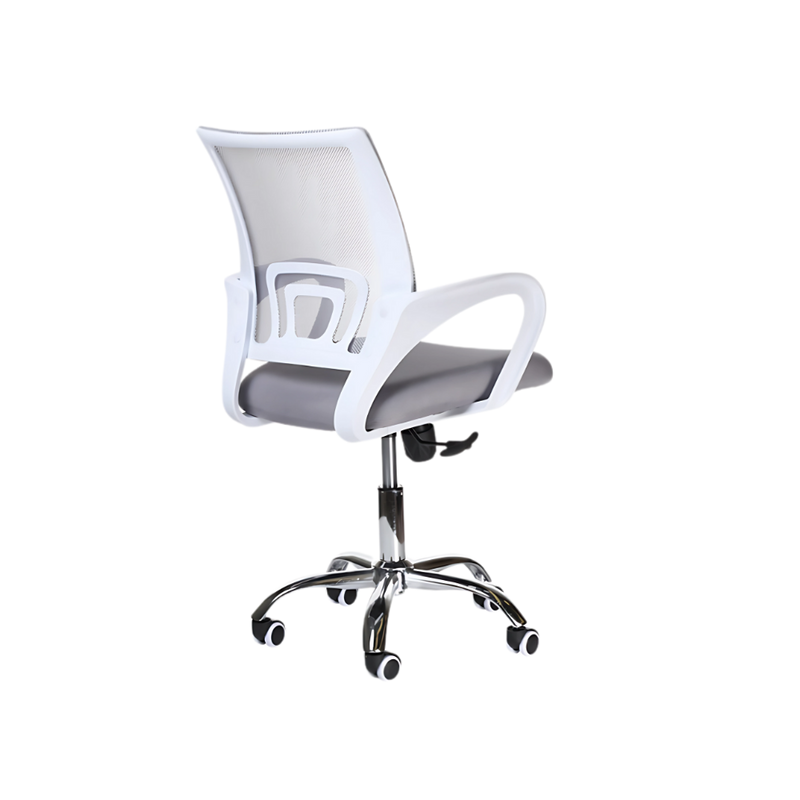 Encuentra la silla secretarial perfecta para tu espacio de trabajo en Aura Muebles. La Silla Secretarial ASTRA en color blanco APASB ofrece comodidad y soporte.