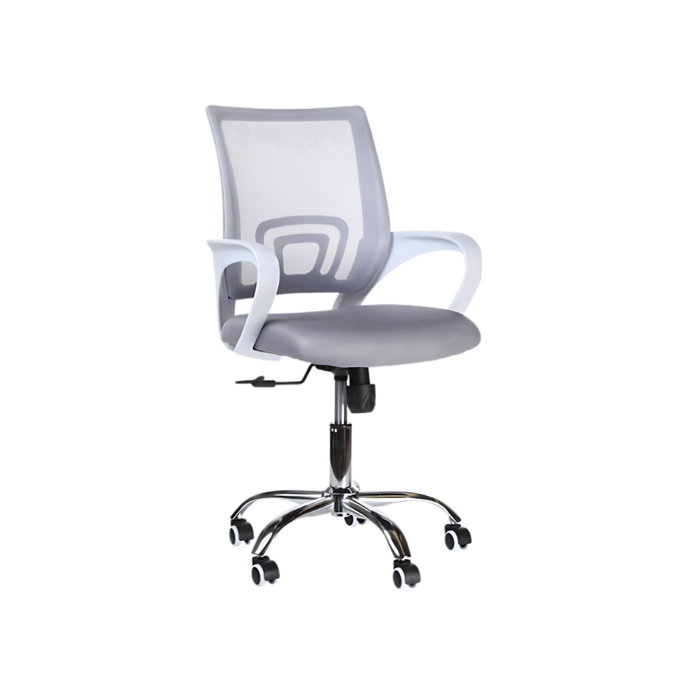 Encuentra la silla secretarial perfecta para tu espacio de trabajo en Aura Muebles. La Silla Secretarial ASTRA en color blanco APASB ofrece comodidad y soporte.