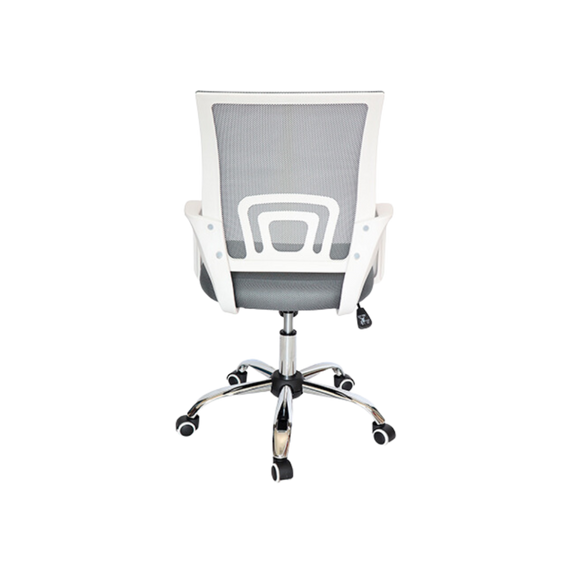 Descubre la silla secretarial ECOCHAIR en color blanca de Aura Muebles en Guadalajara. Diseñada para brindar comodidad y estilo en el trabajo.