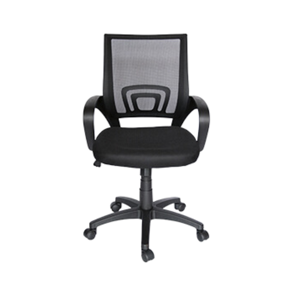 Silla Secretarial ECOCHAIR negra