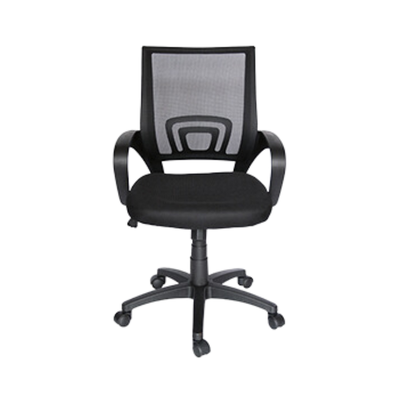 Silla Secretarial ECOCHAIR negra