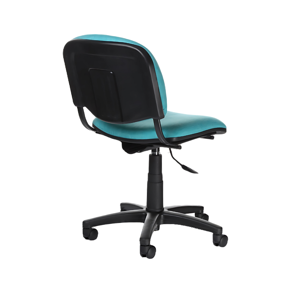 Silla secretarial ISO P Mecanismo fijo ajuste de altura de asiento neumático por palanca Aura Muebles modelo APIP