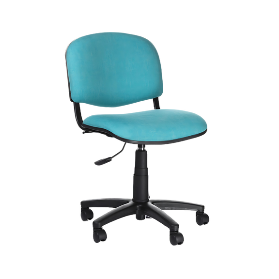 Silla secretarial ISO P Mecanismo fijo ajuste de altura de asiento neumático por palanca Aura Muebles modelo APIP