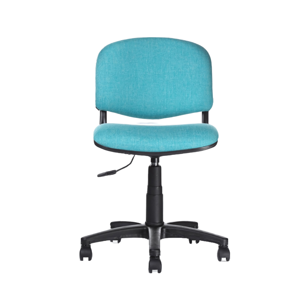 Silla secretarial ISO P Mecanismo fijo ajuste de altura de asiento neumático por palanca Aura Muebles modelo APIP