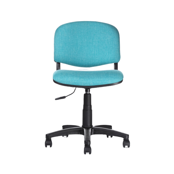 Silla secretarial ISO P Mecanismo fijo ajuste de altura de asiento neumático por palanca Aura Muebles modelo APIP