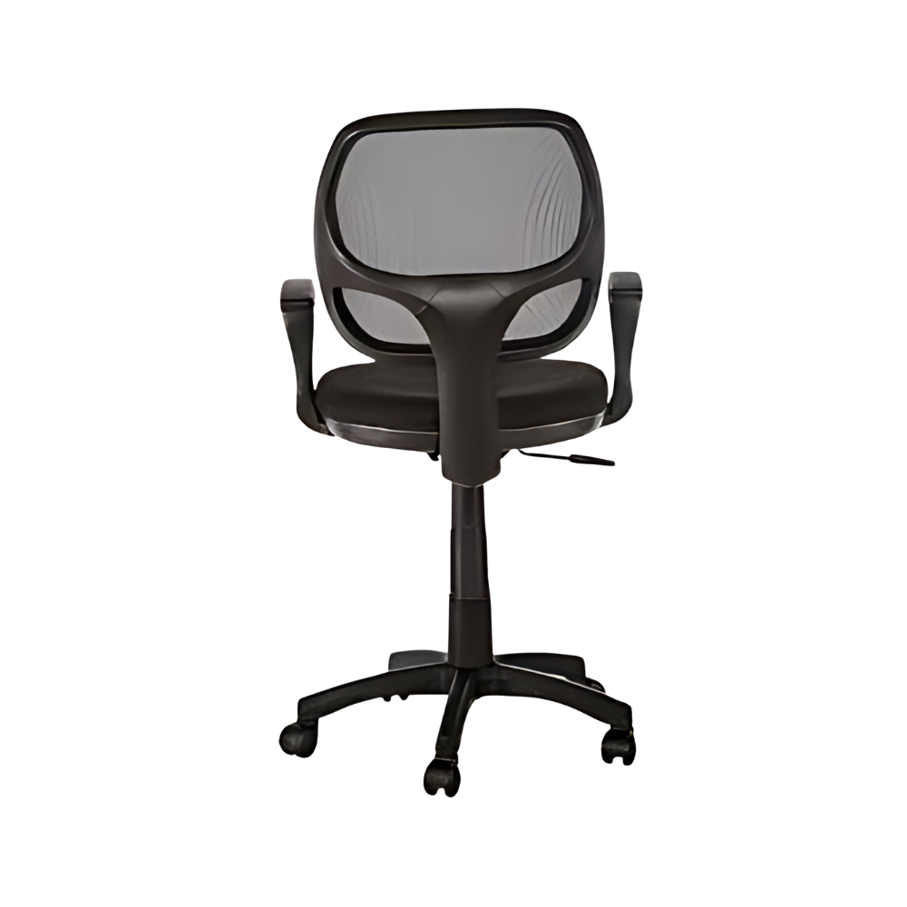 Descubre la silla secretarial M-50CB de Aura Muebles, una silla de oficina ergonómica que garantiza una postura cómoda durante todo el día.