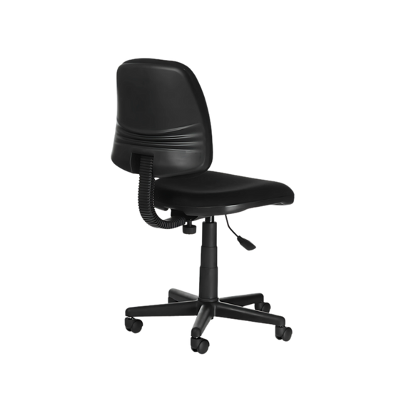 Descubre la silla secretarial METEORO B ECO de Aura Muebles, ideal para largas jornadas de trabajo. Con diseño ergonómico, respaldo ajustable y materiales ecológicos.