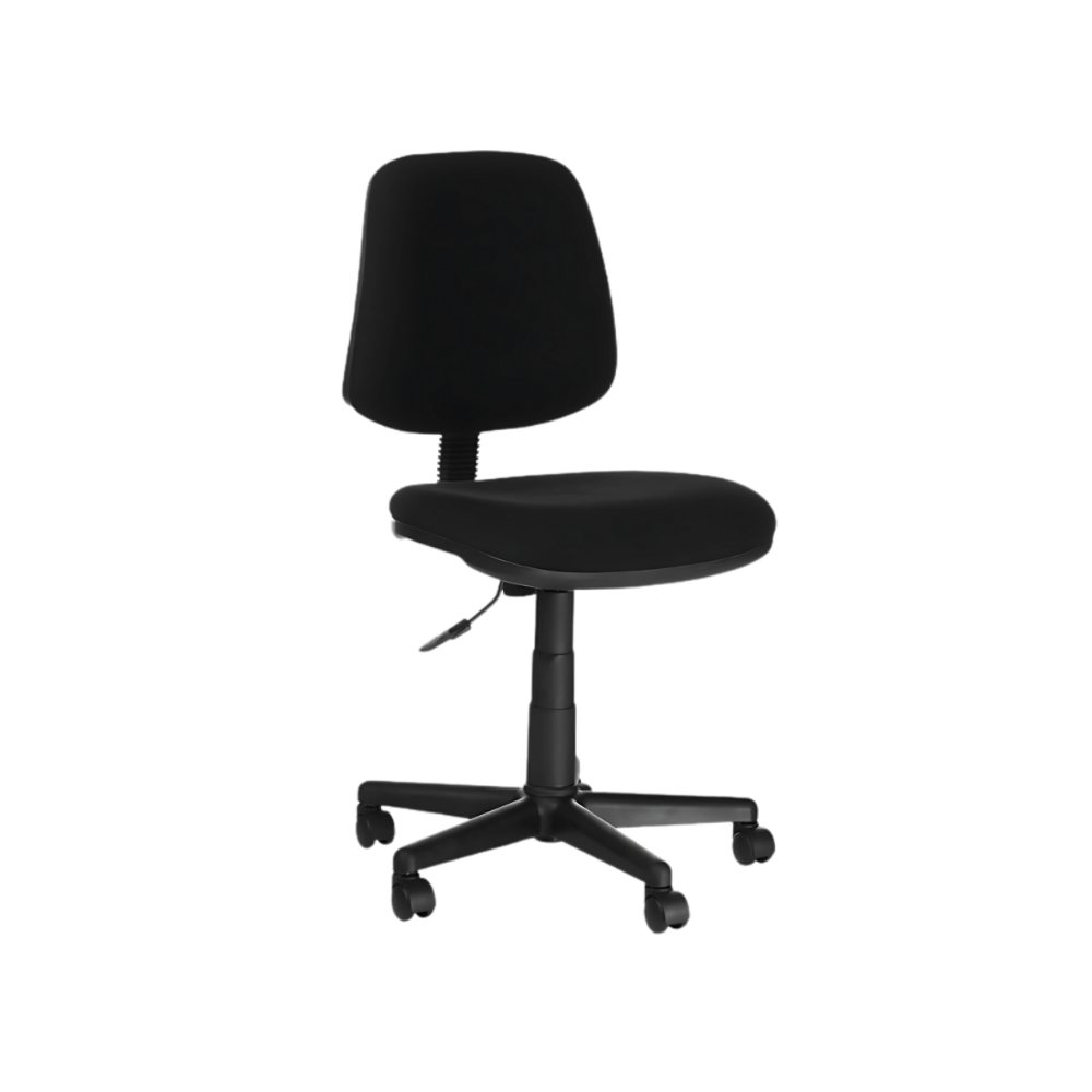 Descubre la silla secretarial METEORO B ECO de Aura Muebles, ideal para largas jornadas de trabajo. Con diseño ergonómico, respaldo ajustable y materiales ecológicos.