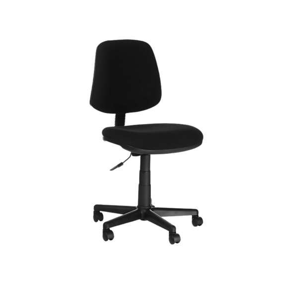 Descubre la silla secretarial METEORO B ECO de Aura Muebles, ideal para largas jornadas de trabajo. Con diseño ergonómico, respaldo ajustable y materiales ecológicos.