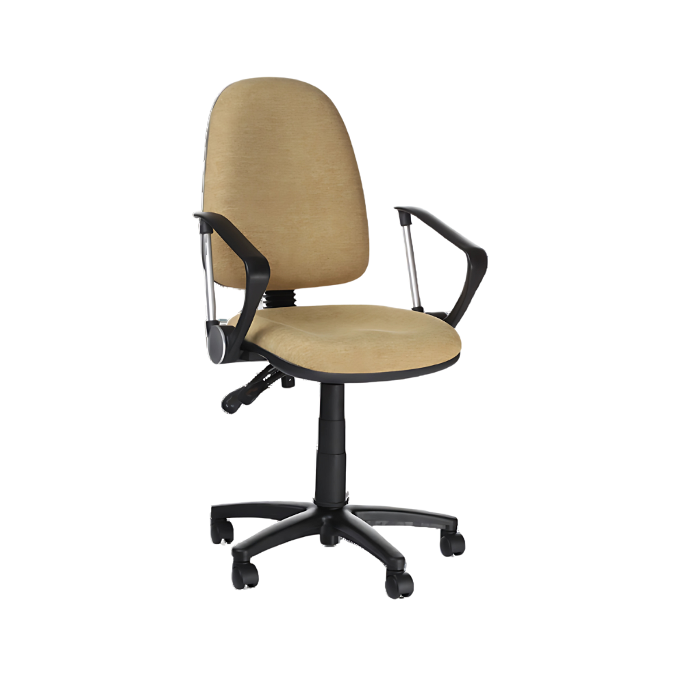 Encuentra la silla secretarial ideal para tu oficina ejecutiva en Aura Muebles. Nuestra silla PRESTIGE ofrece comodidad, soporte y durabilidad para largas horas de trabajo.