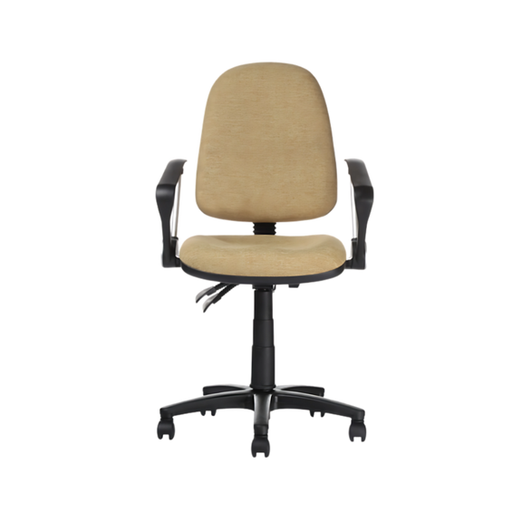 Encuentra la silla secretarial ideal para tu oficina ejecutiva en Aura Muebles. Nuestra silla PRESTIGE ofrece comodidad, soporte y durabilidad para largas horas de trabajo.