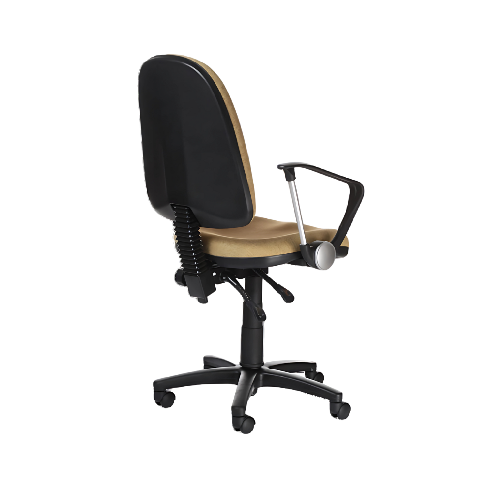 Encuentra la silla secretarial ideal para tu oficina ejecutiva en Aura Muebles. Nuestra silla PRESTIGE ofrece comodidad, soporte y durabilidad para largas horas de trabajo.