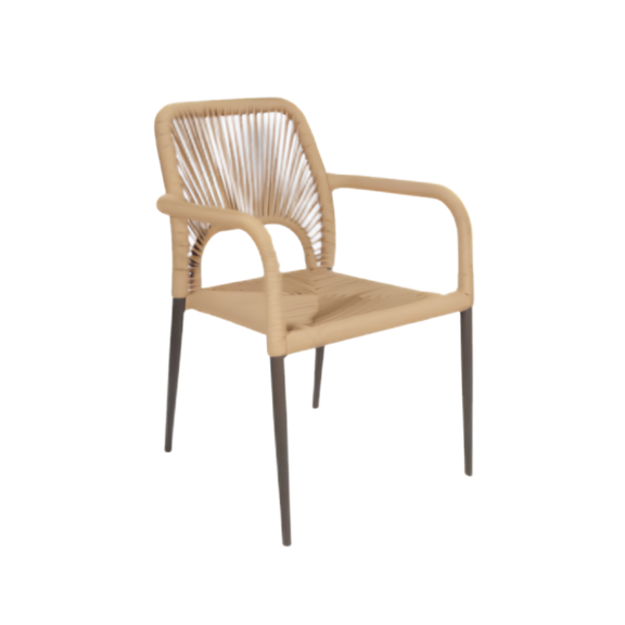 Silla elegante para cafetería y área lounge