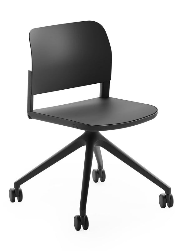 La silla operativa  CIAO OHS‑11 negro es ergonómica ideal para espacios de trabajo modernos. Con diseño italiano, combina estética y funcionalidad, ofreciéndote versatilidad y durabilidad para tu oficina o estación de trabajo.